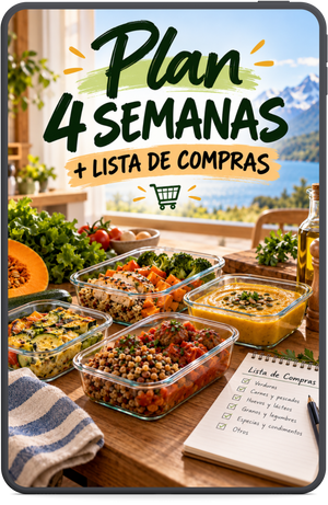 Plan de 4 Semanas + Listas de Compras