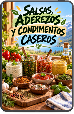 Salsas, Aderezos y Condimentos Caseros